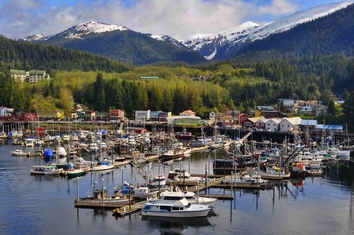Boat Marina in Ketchikan, Alaska, United States