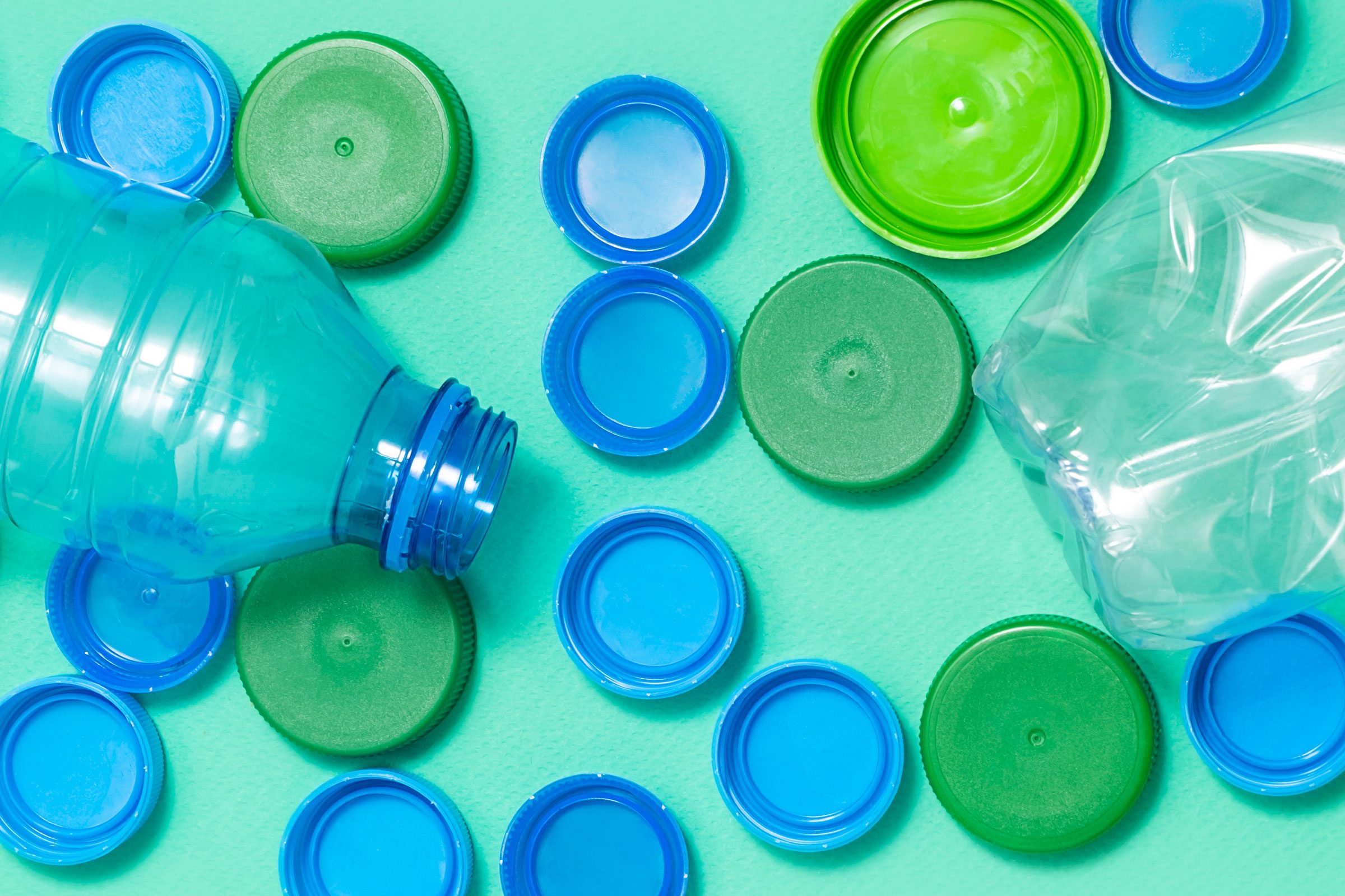 water bottle cap recycling