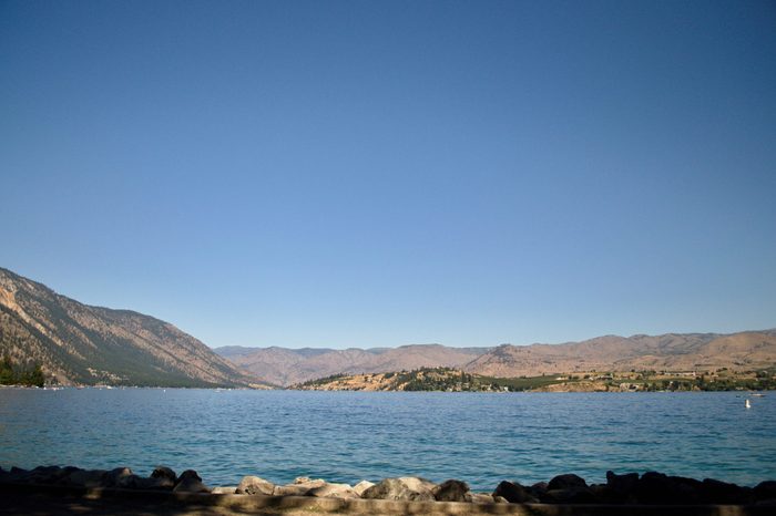 Lake Chelan in summer