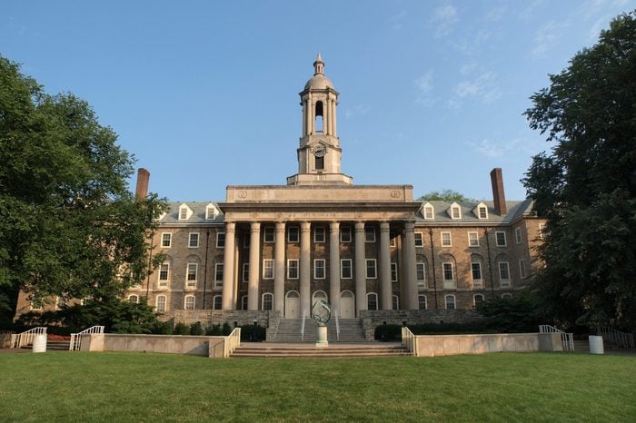 Old Main building at Penn State University