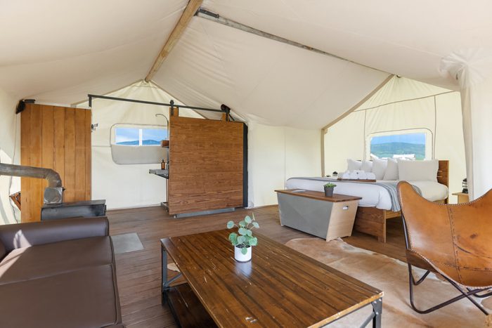 North Yellowstone Glamping Tent