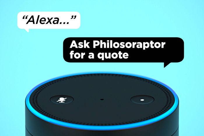 Alexa Ask Philosoraptor For A Quote