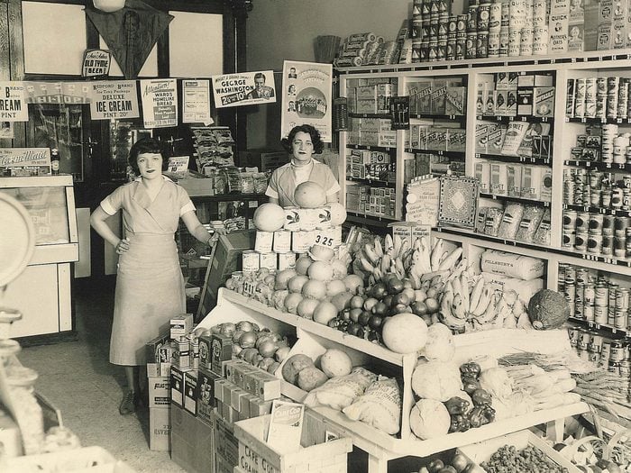 vintage grocery store