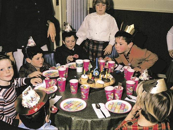 vintage birthday party