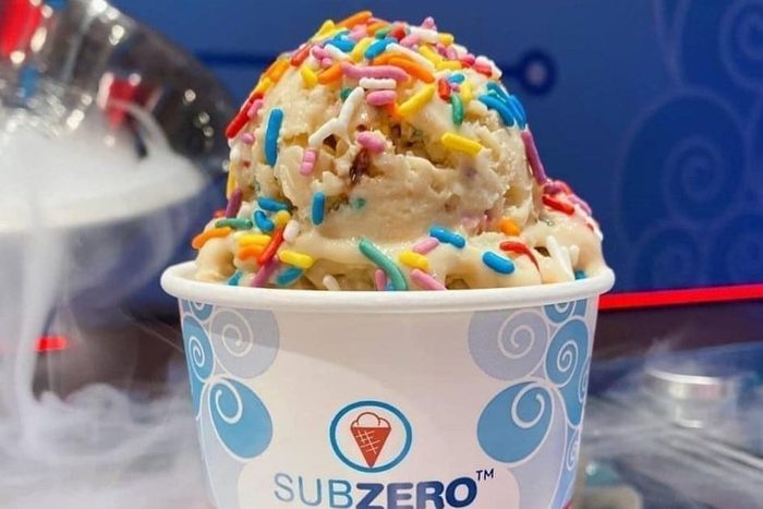 Sub Zero Nitrogen Ice Cream Via Facebook