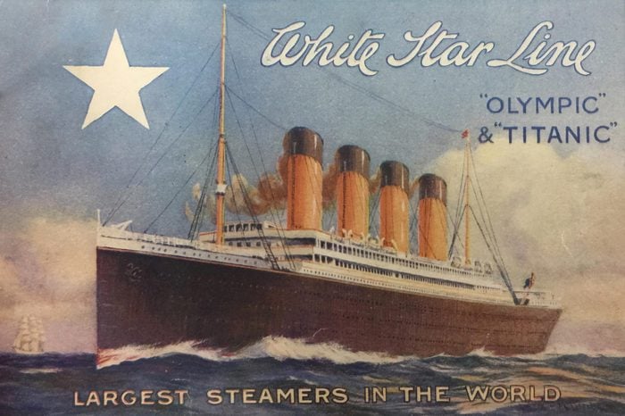 white star line ships brochure