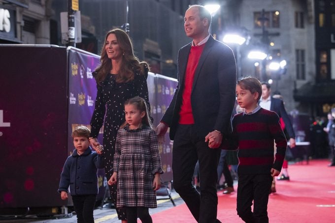 The Duke And Duchess Of Cambridge And Their Family