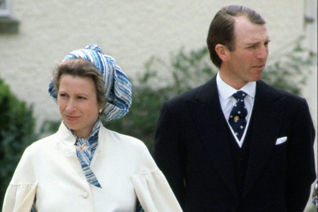 Princess Anne and Captain Mark Philips