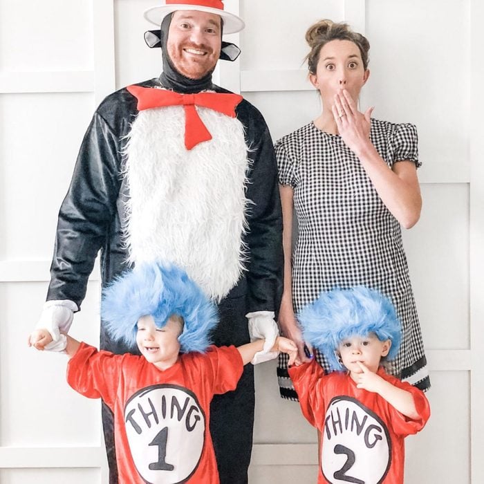 cat in the hat family halloween costume