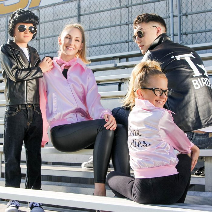 Grease family halloween costume