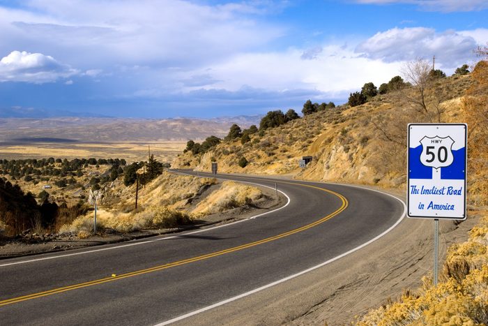 Route 50 - the loneliest road in America, Nevada