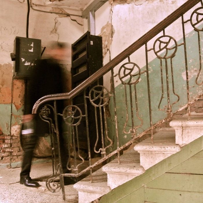 Stairs-up-inside-of-the-decadent-abandoned-old-house-in-Tbilisi-Georgia
