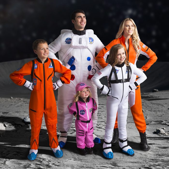 astronaut family halloween costume 