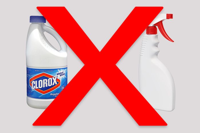 bleach mold mildew don't mix cleaning products