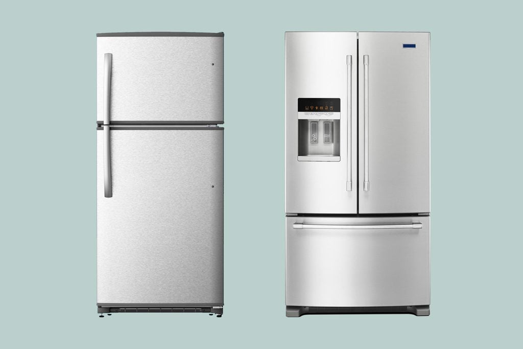 top freezer vs bottom freezer