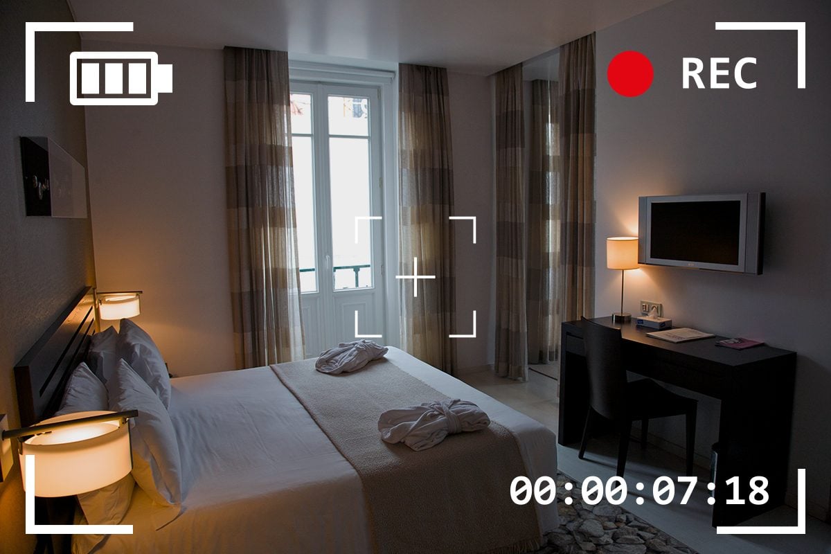 Hidden cameras could be in hotels, room rental