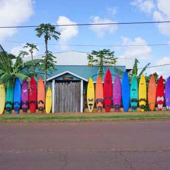 surfboards in hawaii