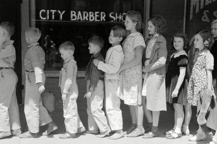 barber shop line