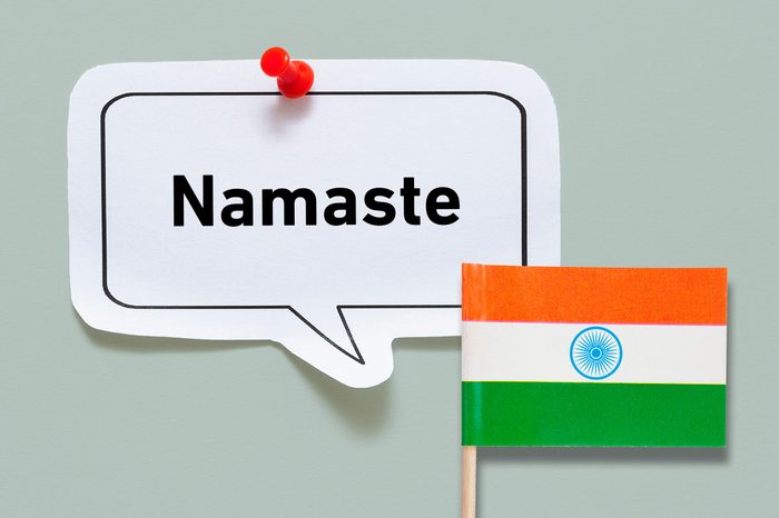 hello namaste hindi india