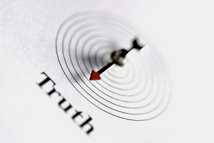 arrow pointing to "Truth"