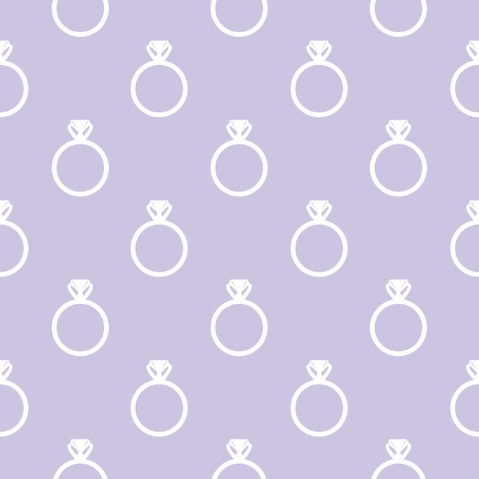 Background with ring symbols