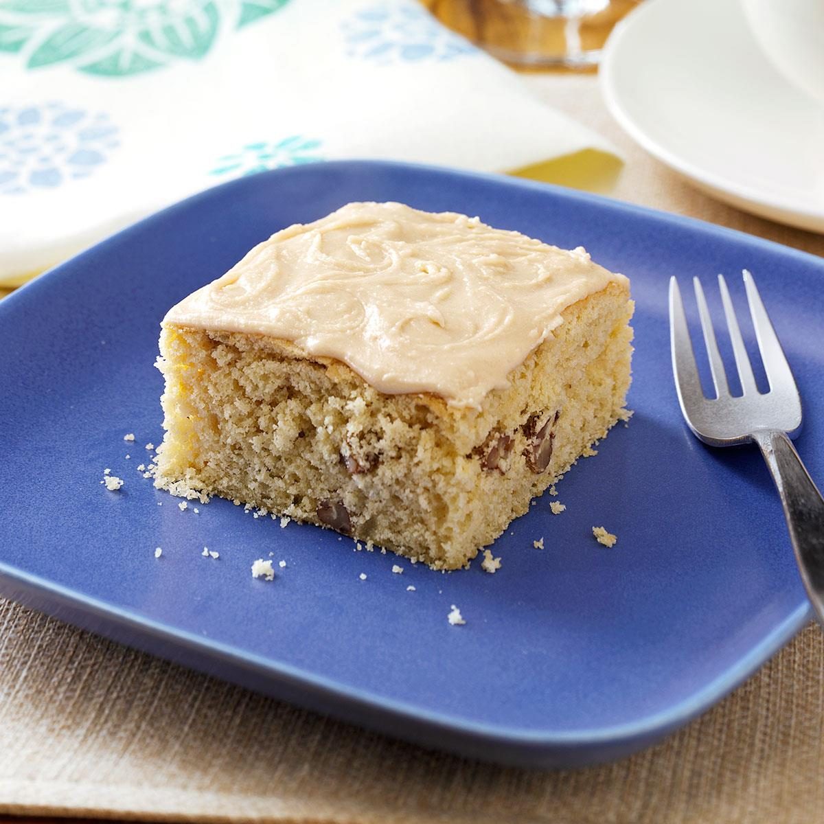 Old-Fashioned Butterscotch Cake with Penuche Frosting