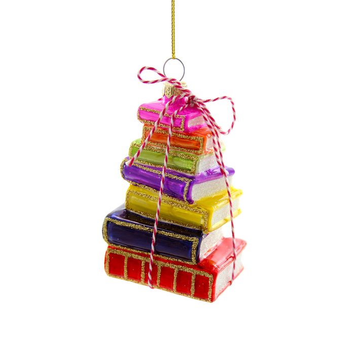 Cody Foster & Co. Stacked Books Ornament Via Nordstrom.com