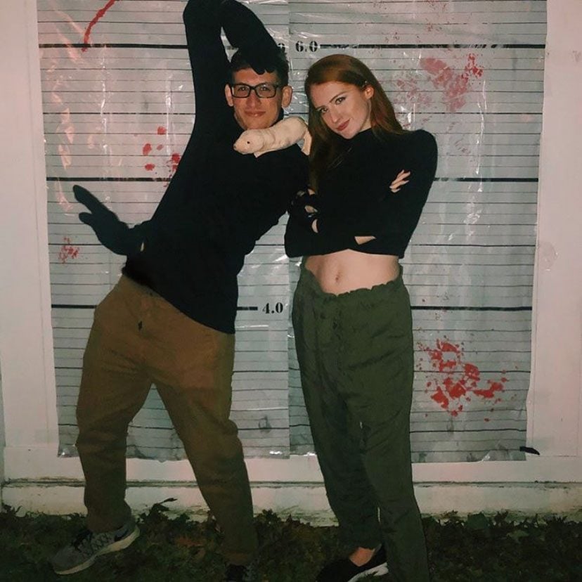 kim possible and ron stoppable couple halloween costume