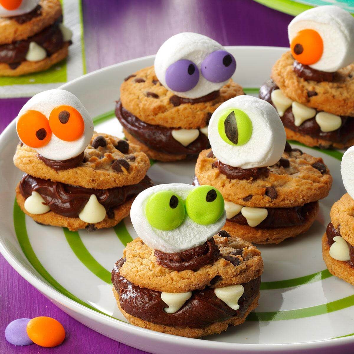 Virginia: Halloween Monster Cookies