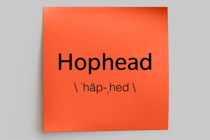 hophead sticky note