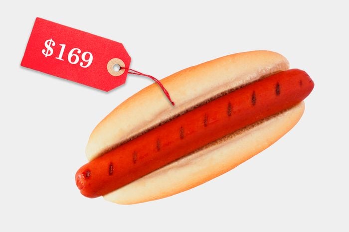 unreasonably expensive hot dog