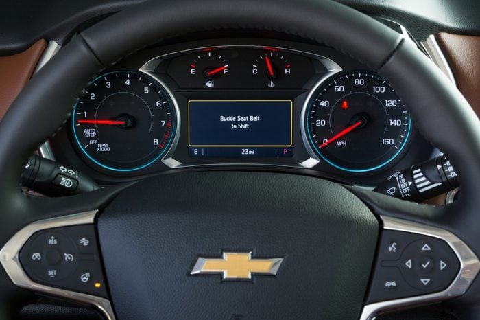 Chevrolet Buckle to Drive feature