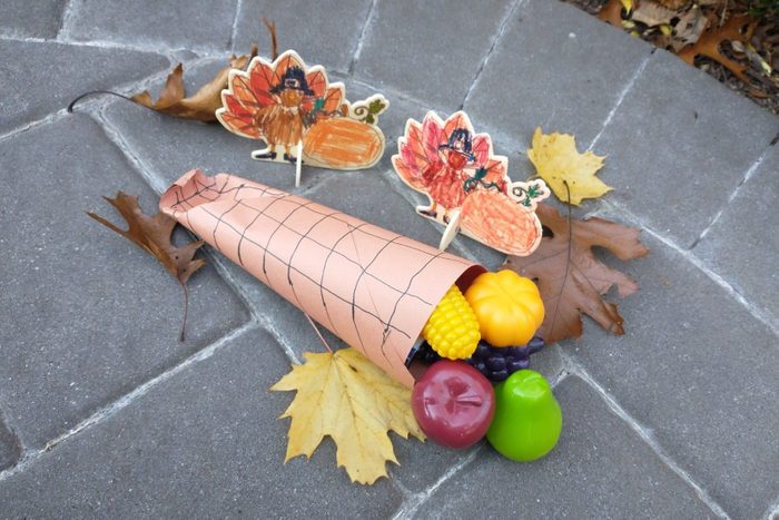 Cornucopia Craft for thanksgiving