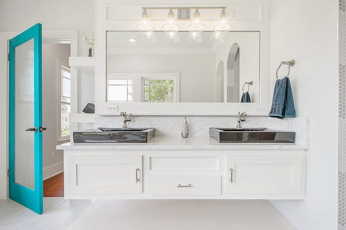 Luxury Bathroom Updated Remodeled White Beautiful