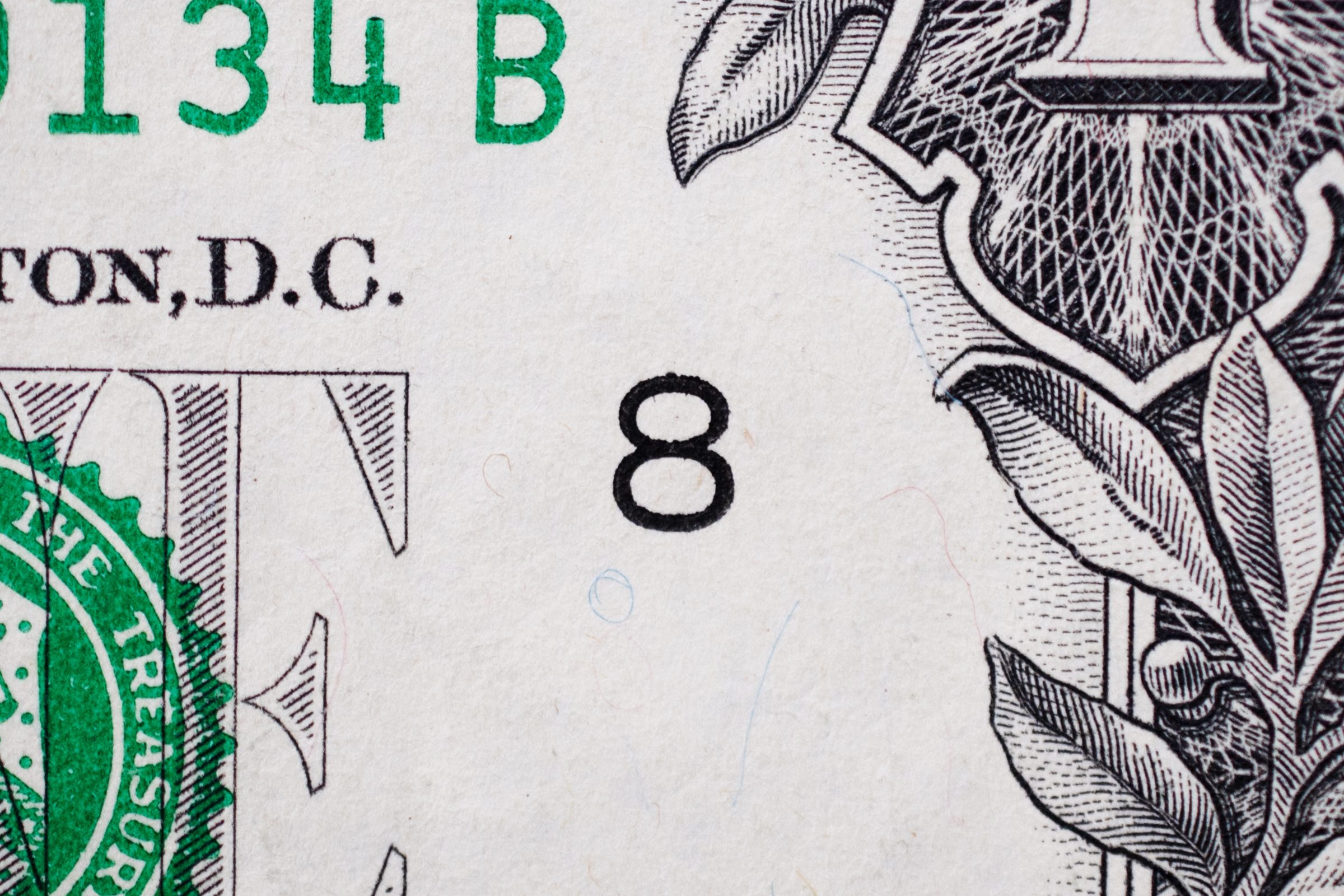 Federal Reserve District Number Dollar Bill