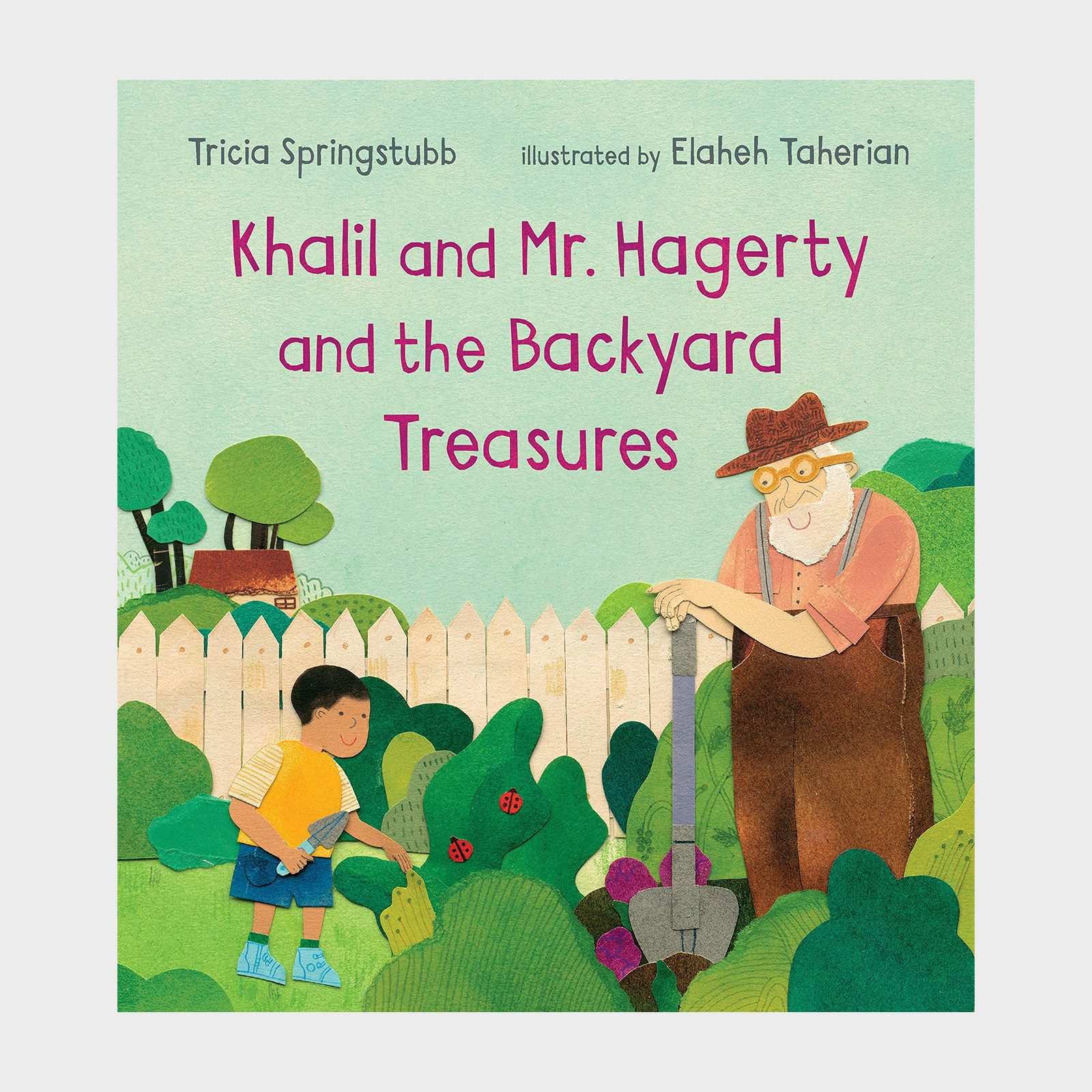 Khalil And Mr. Hagerty And The Backyard Treasures By Tricia Springstubb Children's Book