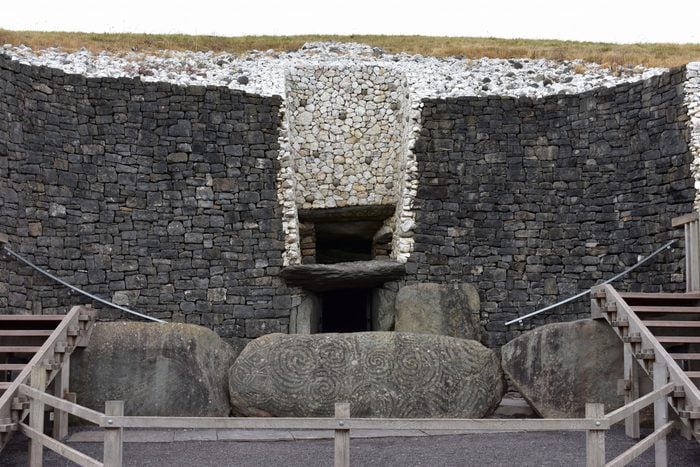 Newgrange Neolithic Historical Site, Ireland 3200B.C.