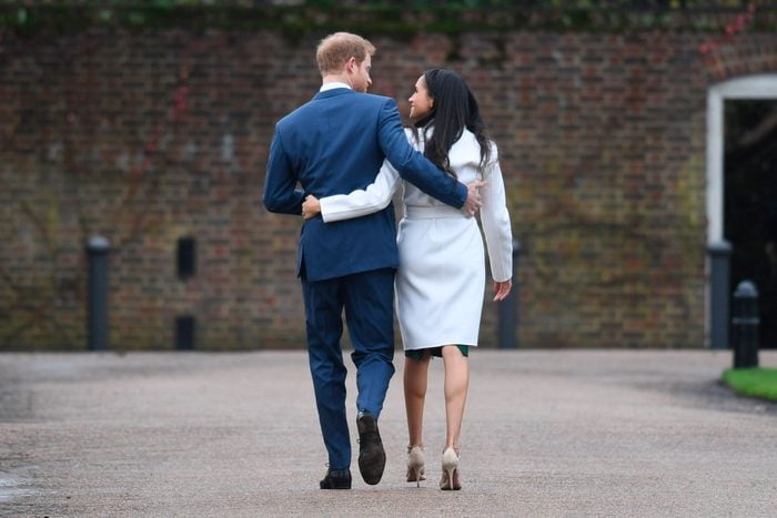 Mandatory Credit: Photo by Pete Summers/Shutterstock (9243875k) Prince Harry and Meghan Markle Prince Harry and Meghan Markle engagement announcement, Kensington Palace, London, UK - 27 Nov 2017