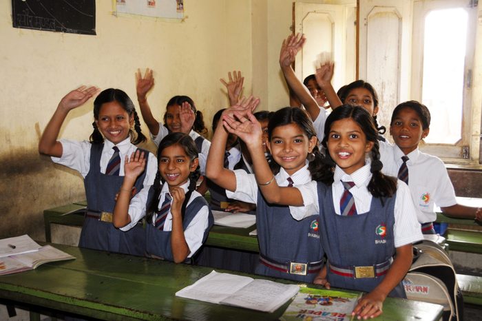India school classroom