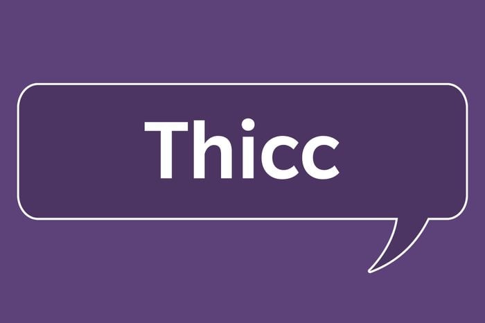 slang words thicc