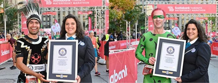 toronto marathon world record