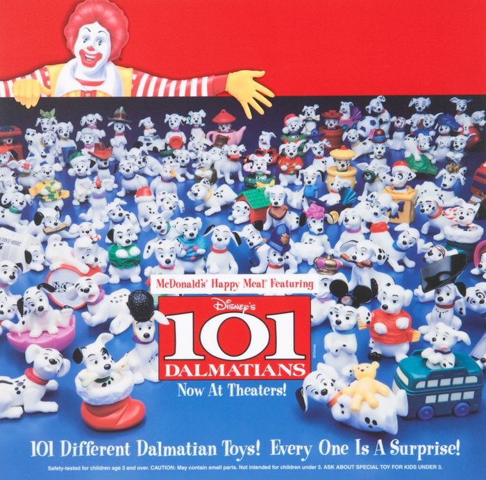 mcdonald's 101 dalmatians happy meal toy