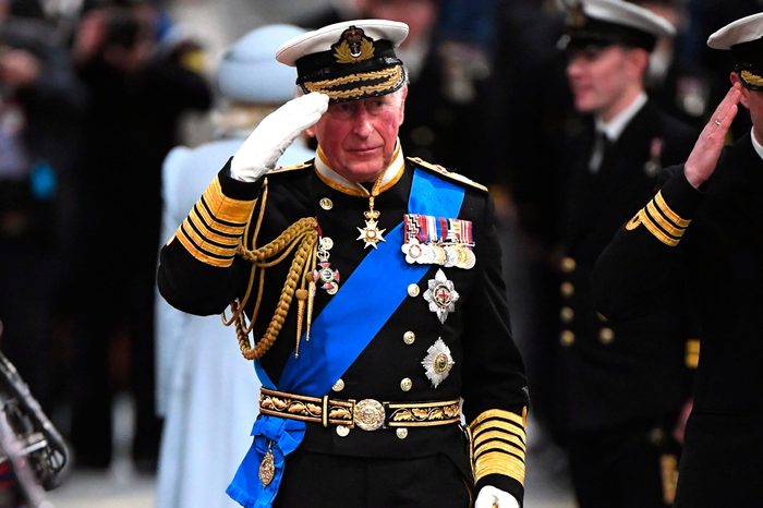 Commissioning of HMS The Prince of Wales, Portsmouth, UK - 10 Dec 2019 Prince Charles