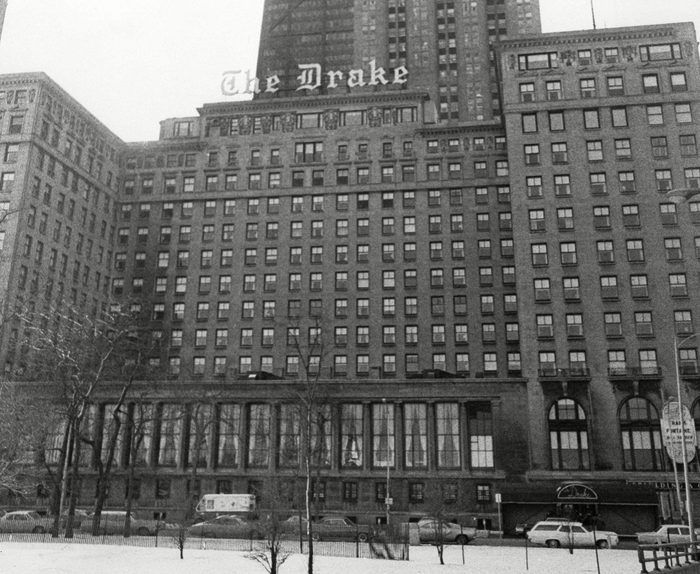 Mandatory Credit: Photo by Jim Palmer/AP/Shutterstock (5956175a) This is the Drake Hotel in Chicago, shown . Georges Pompidou, the French president will be staying here during his visit Feb. 28-March 1 Drake Hotel, Chicago, USA