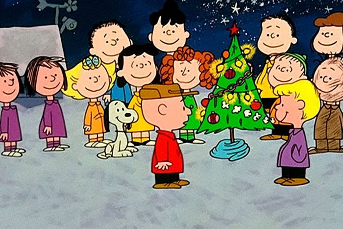scene from A Charlie Brown Christmas
