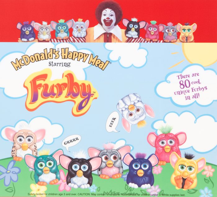 furby happy meal toy