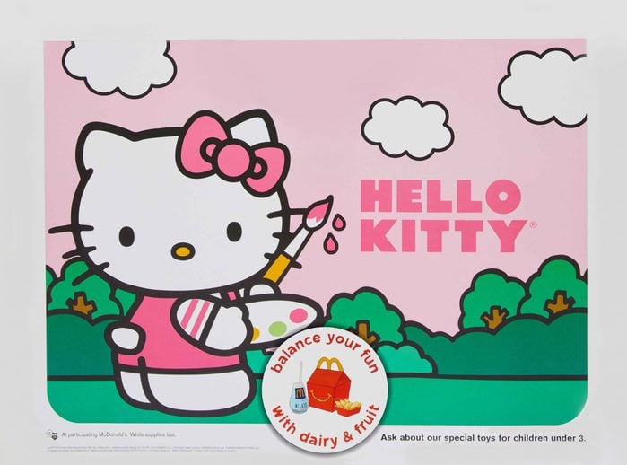hello kitty happy meal toy