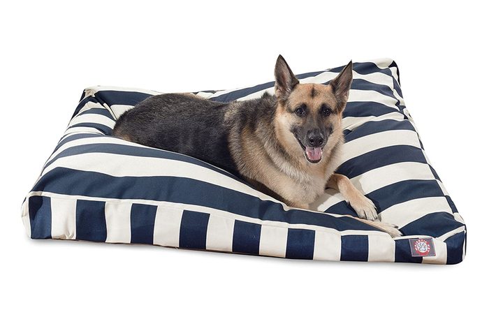 Majestic Pet Striped Rectangle Pet Bed