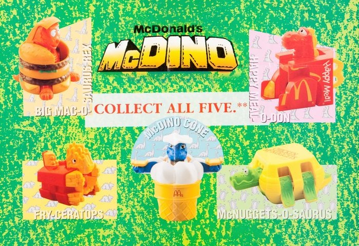 mcdino mcdonald's happy meal toy