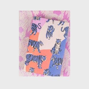 Wrappily Blue Tigers Wrapping Paper